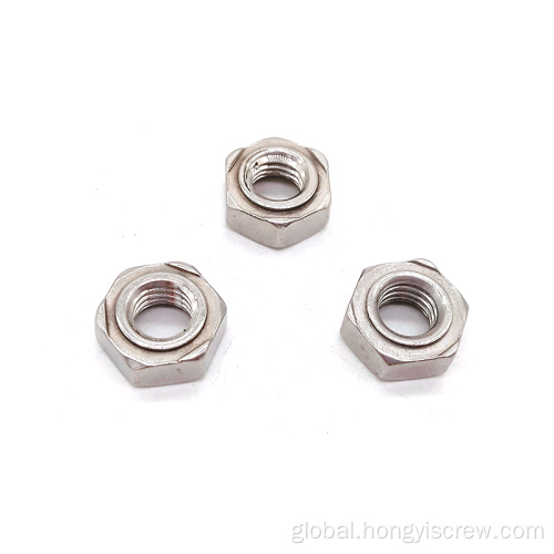 Stainless Steel Four Corners Nut Stainless steel Square Spot Four Corners Weld Nuts Supplier